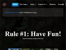 Tablet Screenshot of missionairsoft.com